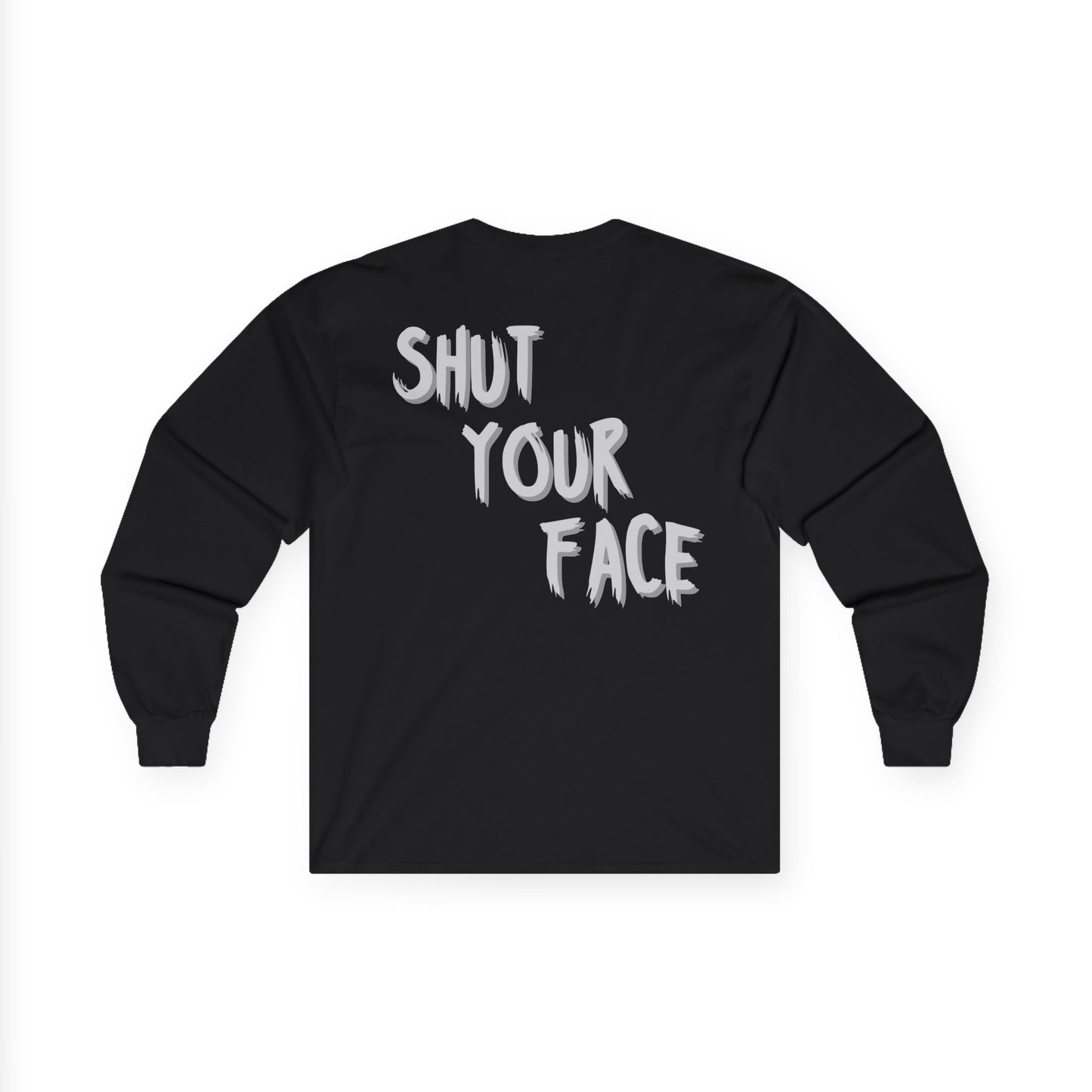 Face Shut Long Sleeve Tee