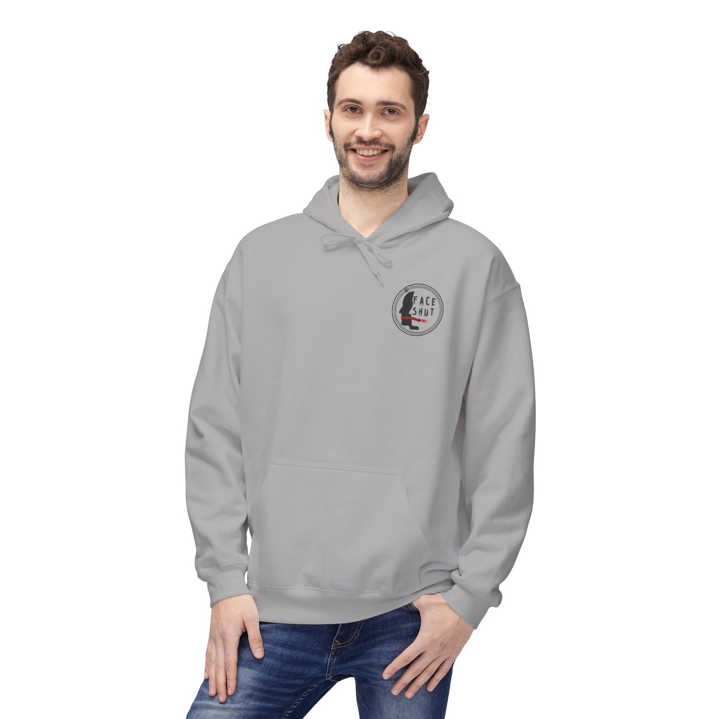 Shut Your Face Hoodie — Bold Graphic Statement Pullover