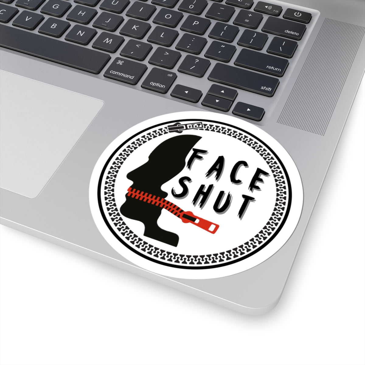 Face Shut Logo – Vinyl Sticker