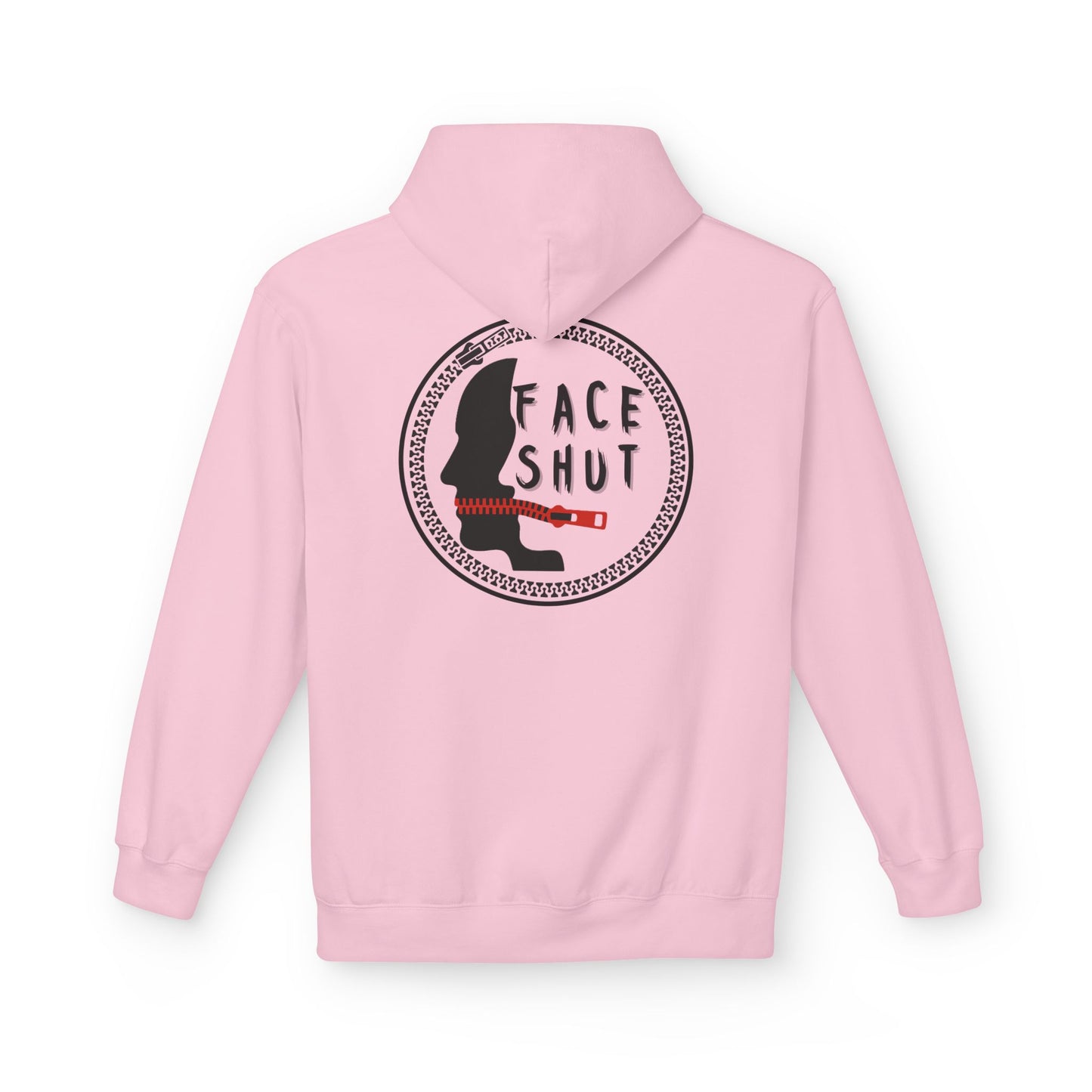 Shut Your Face Hoodie — Bold Graphic Slogan Pullover