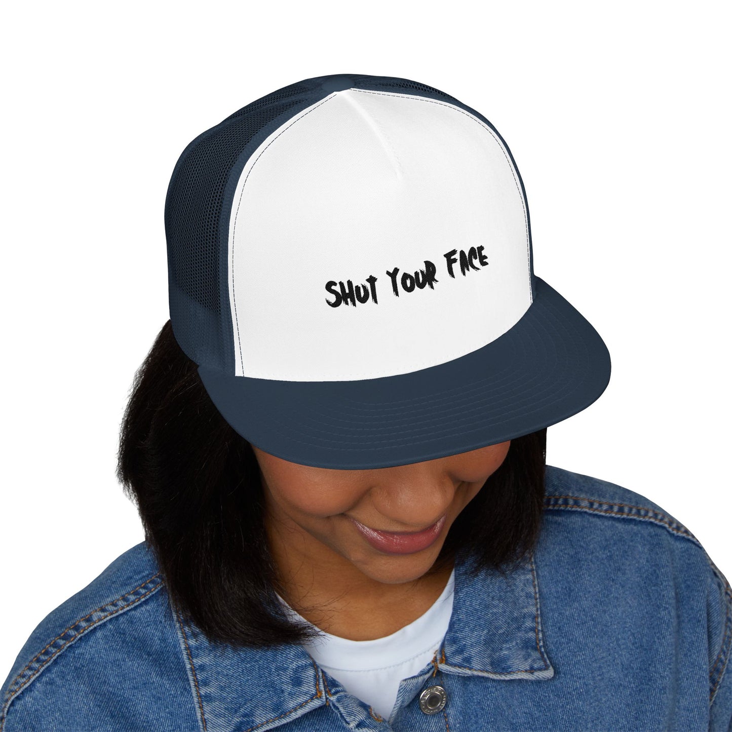 Shut Your Face – Snapback Trucker Hat