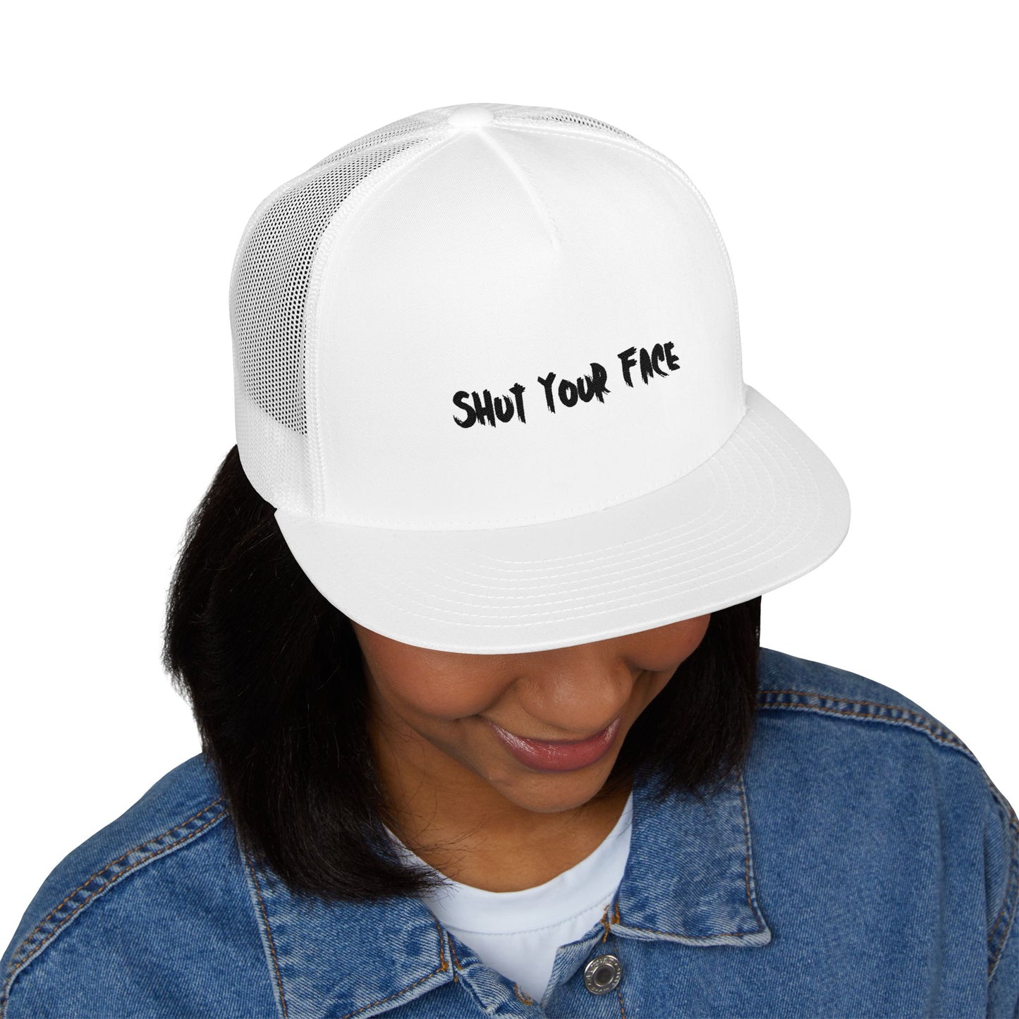 Shut Your Face – Snapback Trucker Hat