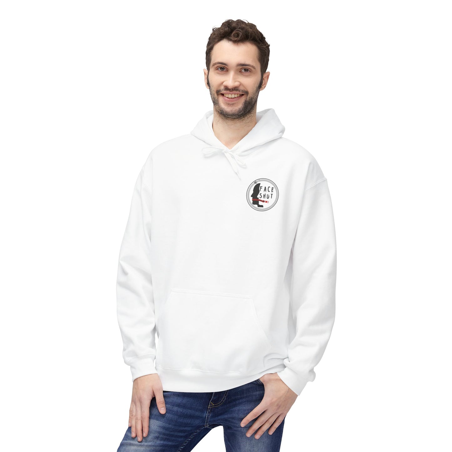 Shut Your Face Hoodie — Bold Graphic Statement Pullover