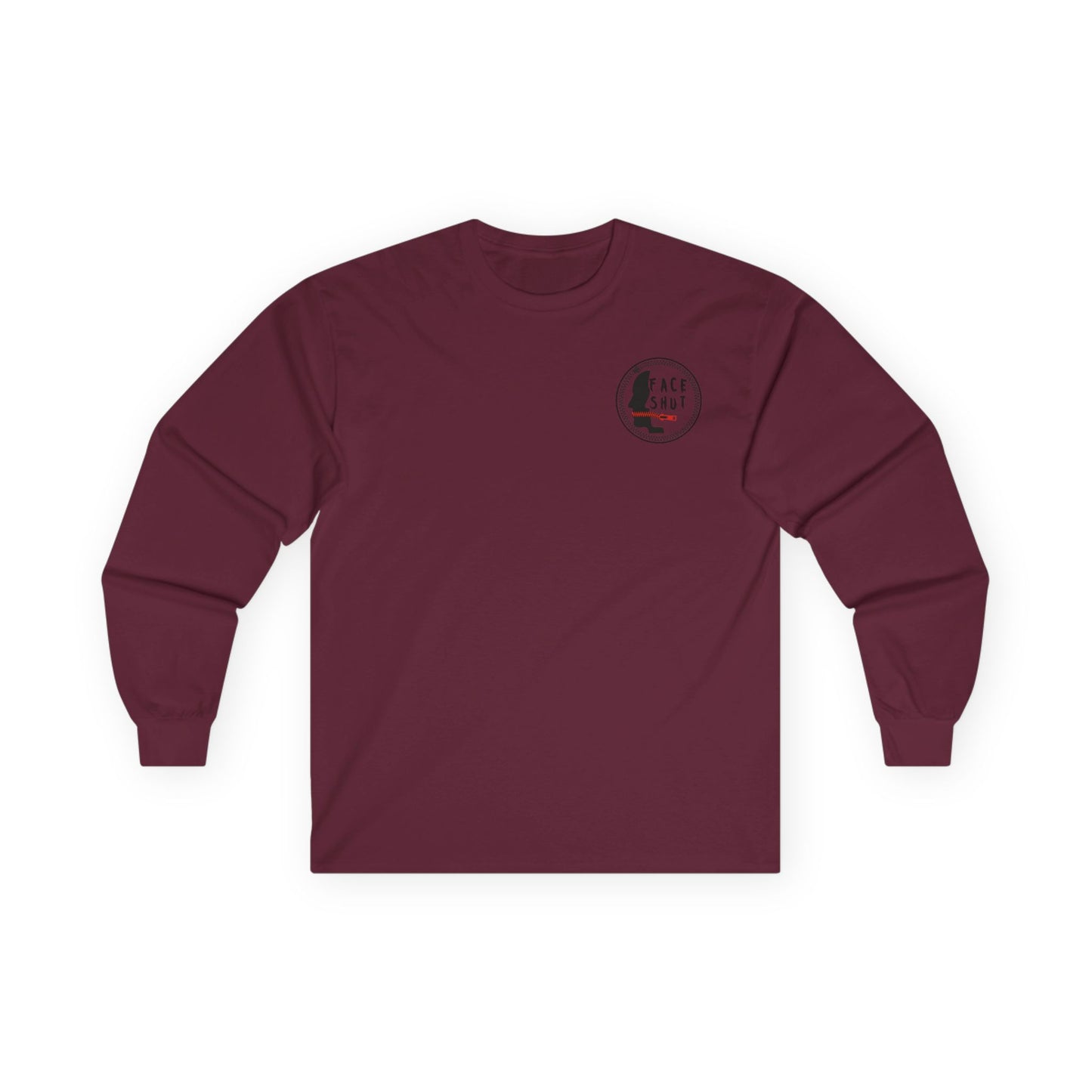 Face Shut Long Sleeve Tee