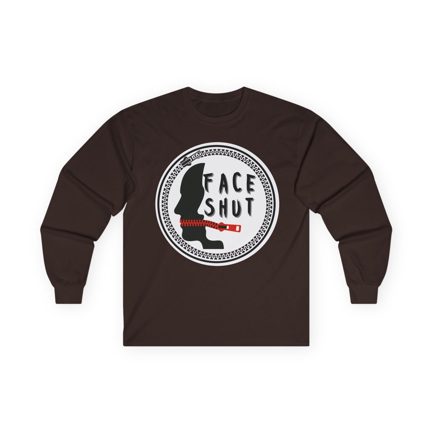 Face Shut Long Sleeve Tee