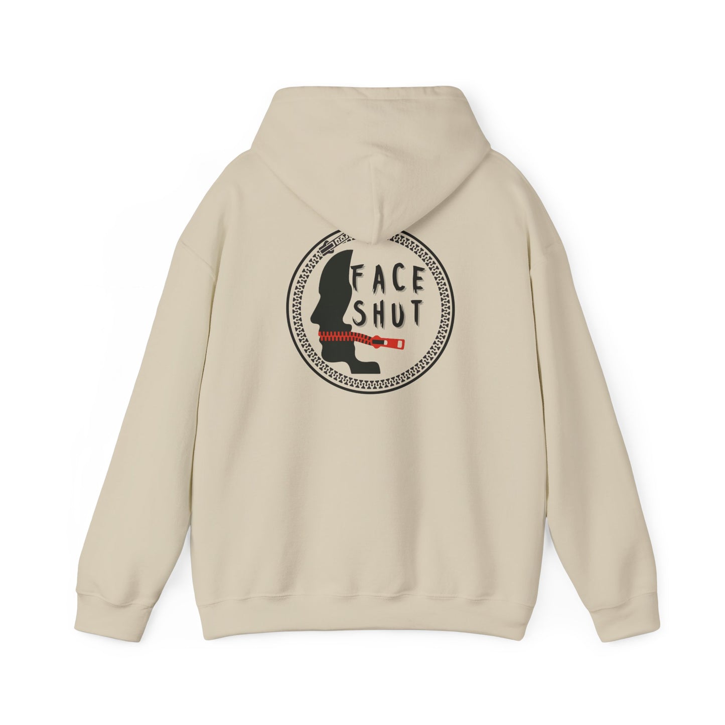 Shut Your Face Hoodie — Bold Graphic Streetwear Pullover