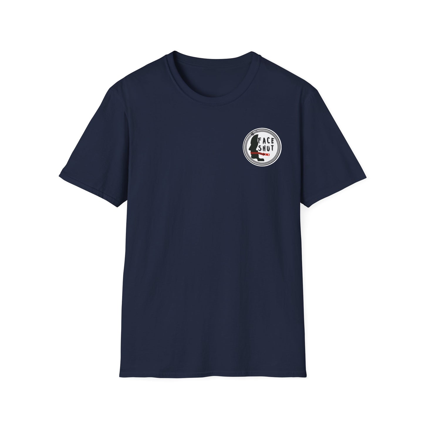 Shut Your Face Practice Silence T-Shirt — Bold Graphic Statement Tee