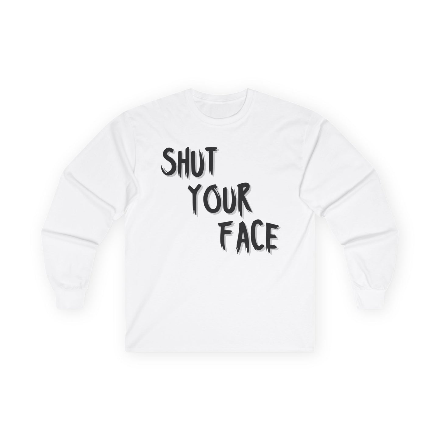 Face Shut Long Sleeve Tee