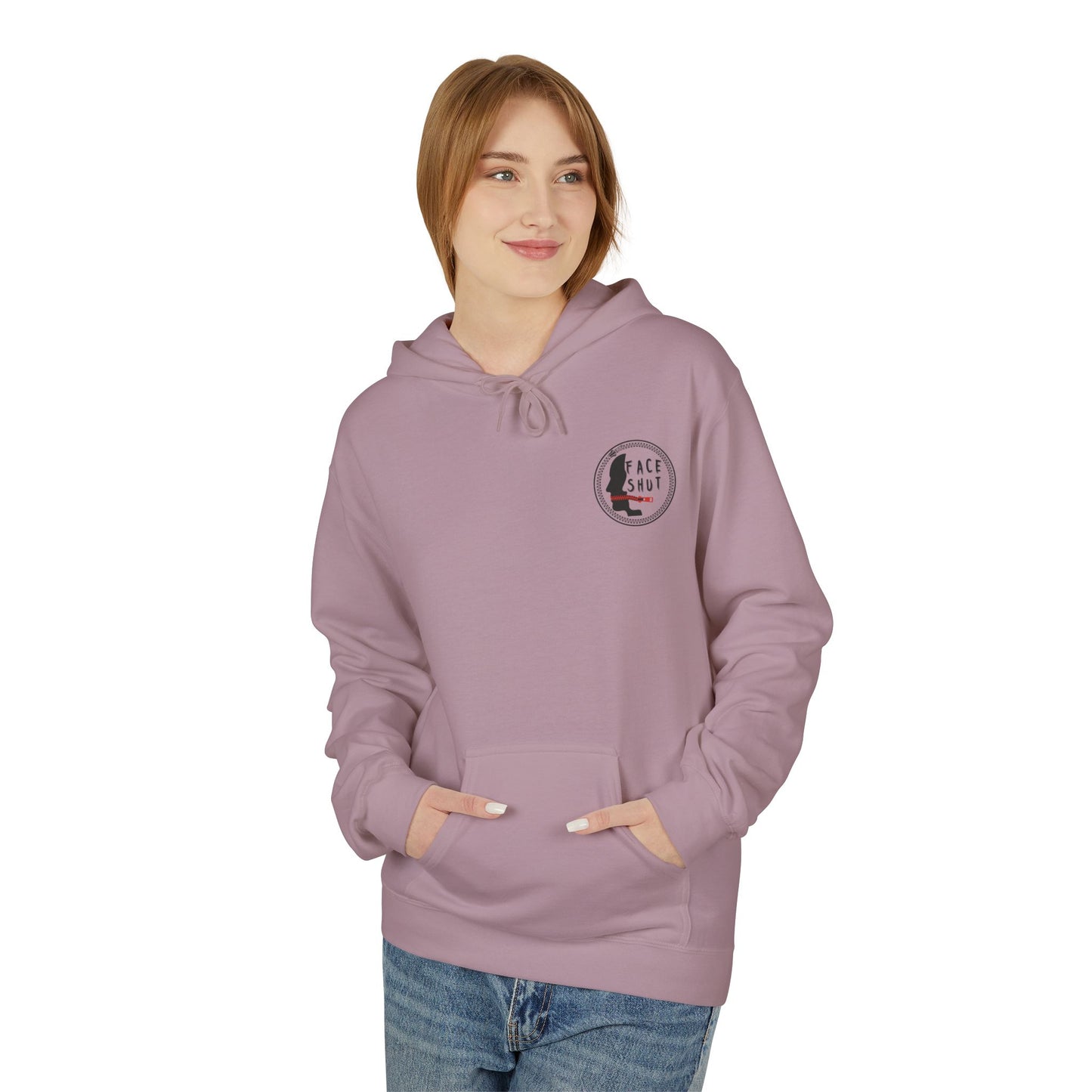 Shut Your Face Hoodie — Bold Graphic Statement Pullover