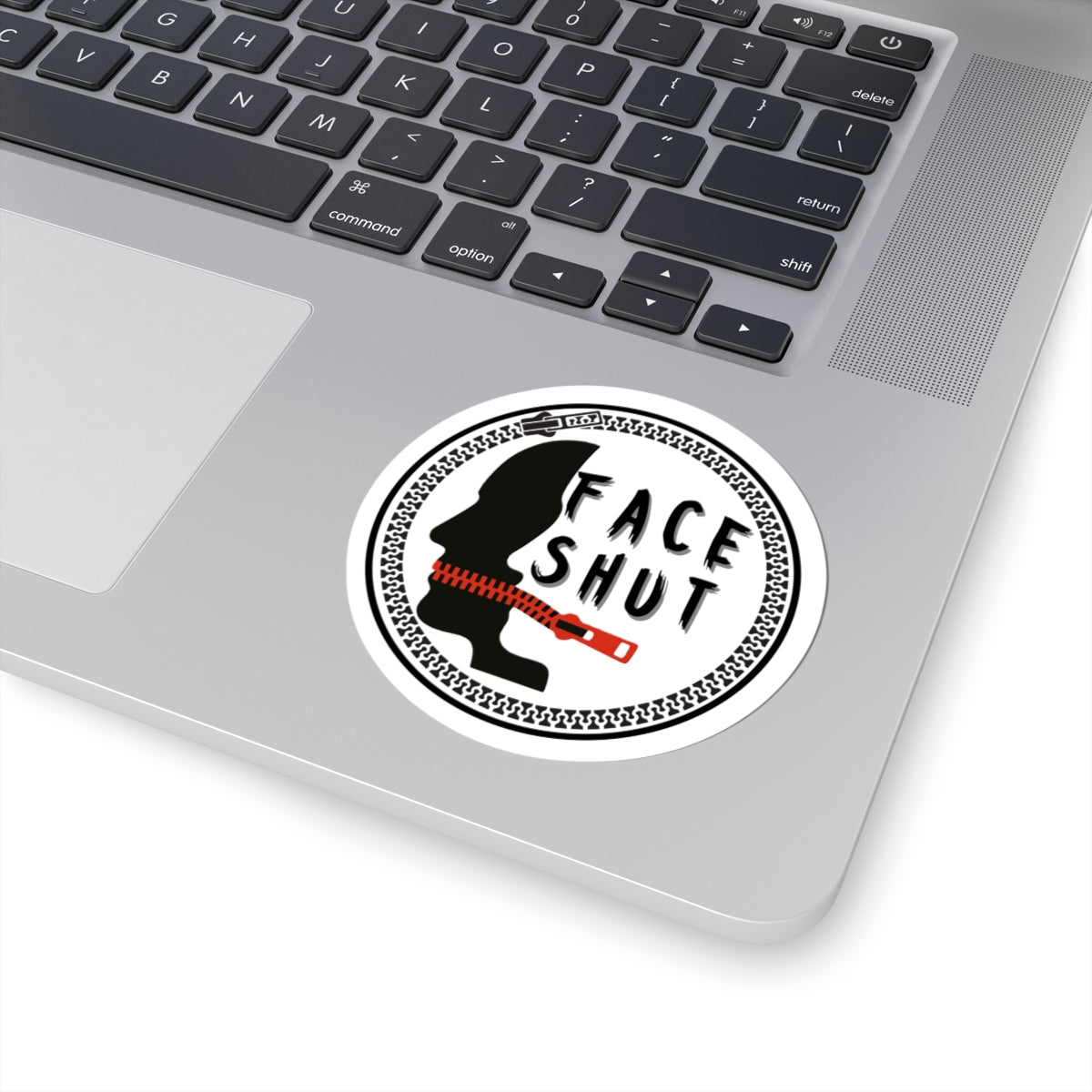 Face Shut Logo – Vinyl Sticker