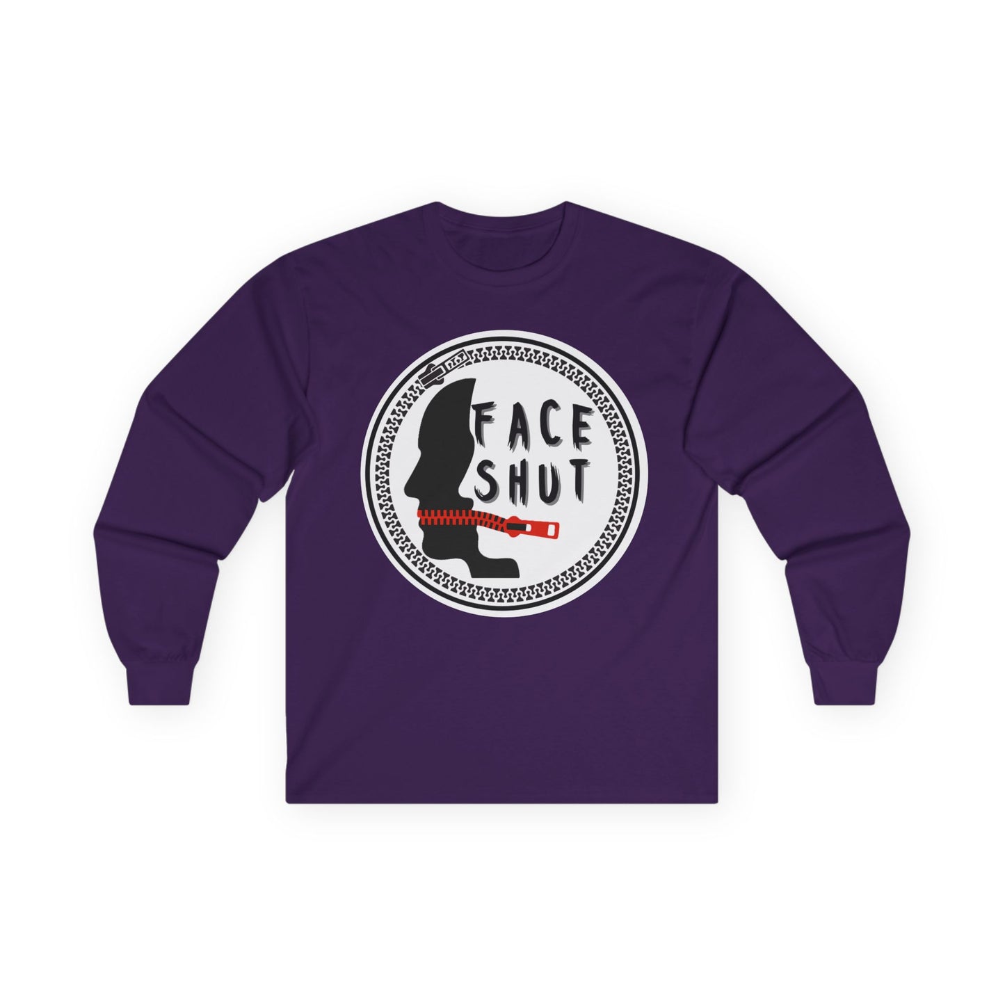 Face Shut Long Sleeve Tee