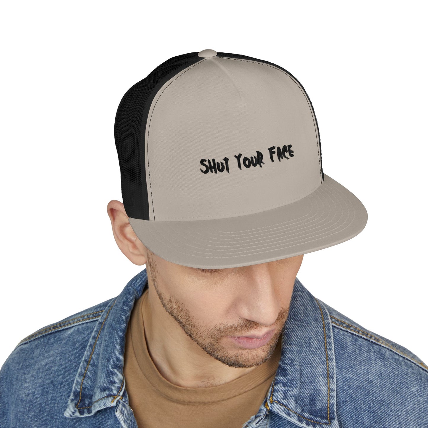 Shut Your Face – Snapback Trucker Hat