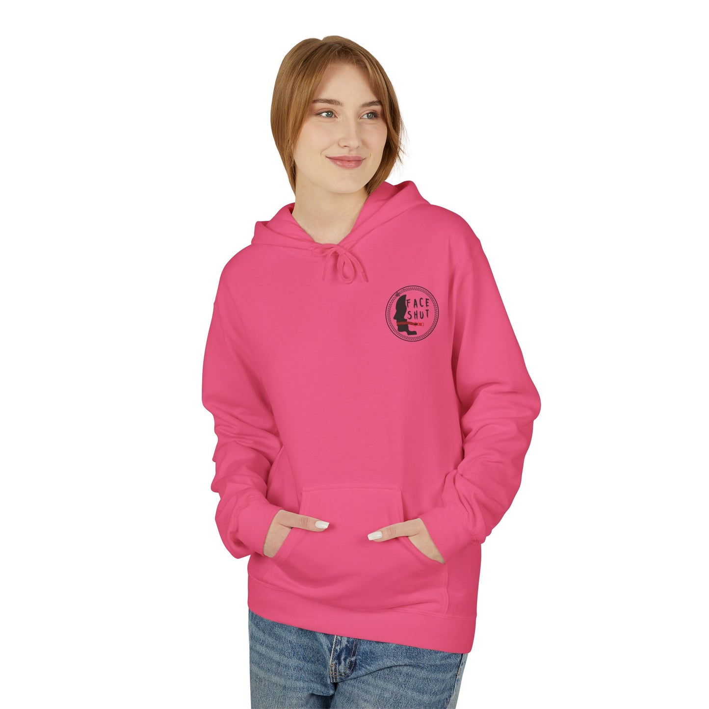 Shut Your Face Hoodie — Bold Graphic Statement Pullover