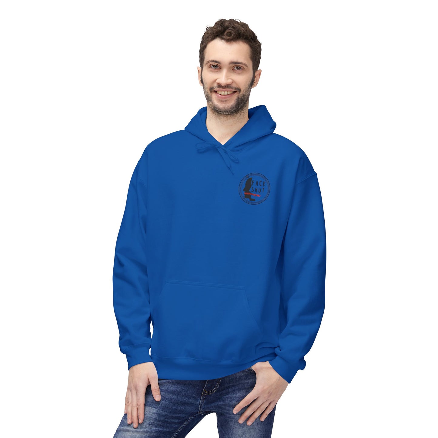 Shut Your Face Hoodie — Bold Graphic Statement Pullover