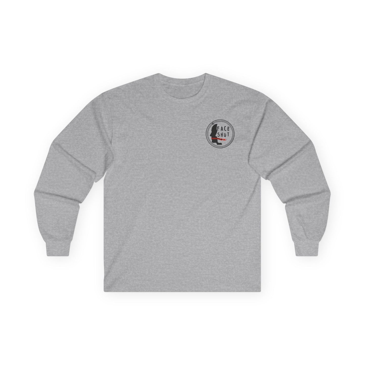Face Shut Long Sleeve Tee