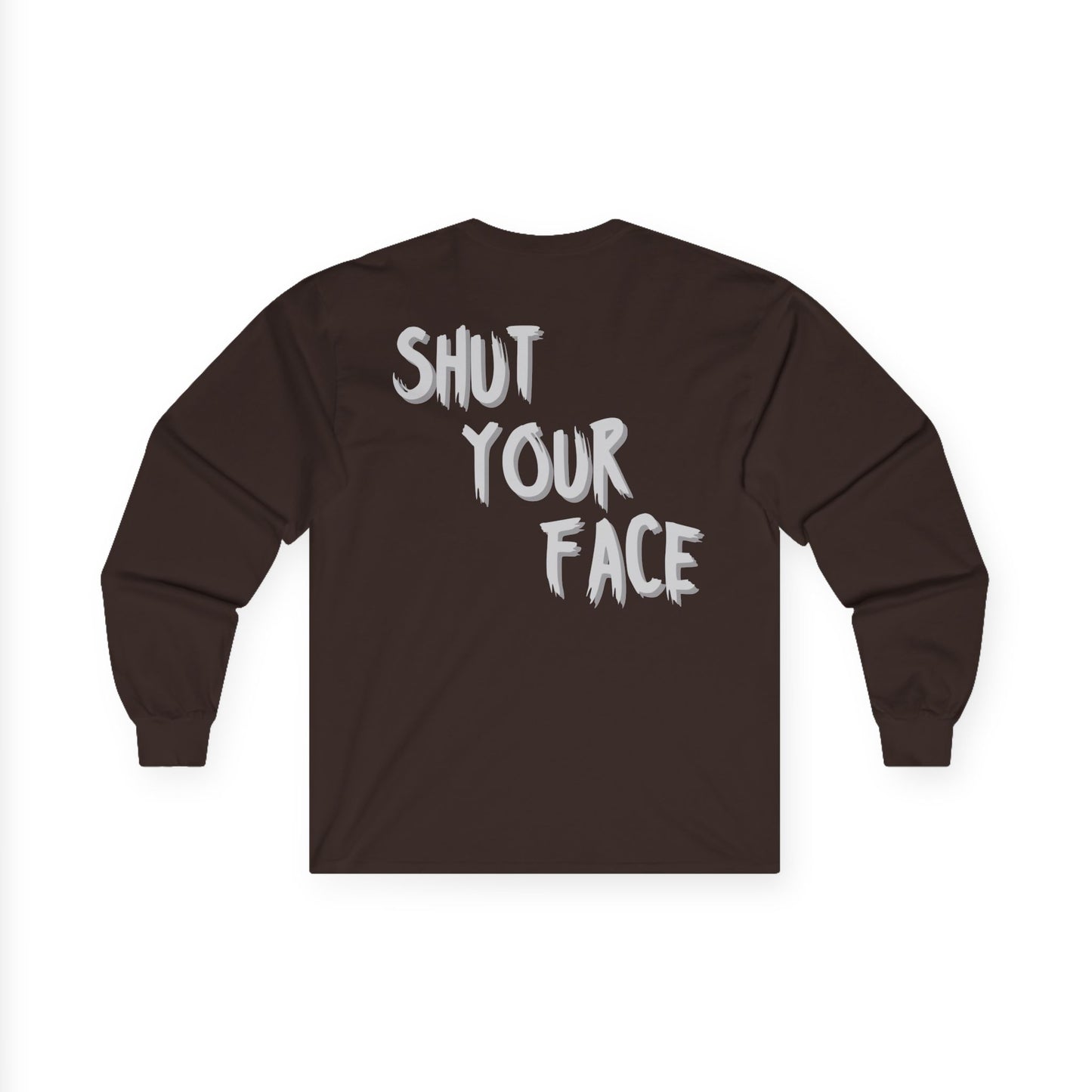 Face Shut Long Sleeve Tee