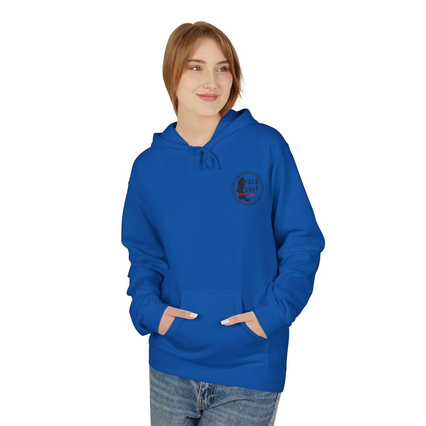 Shut Your Face Hoodie — Bold Graphic Statement Pullover