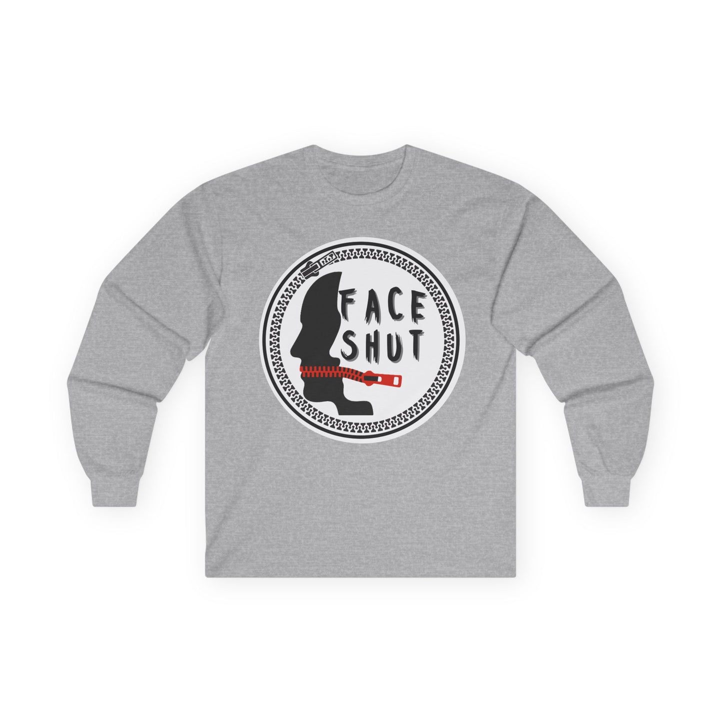 Face Shut Long Sleeve Tee