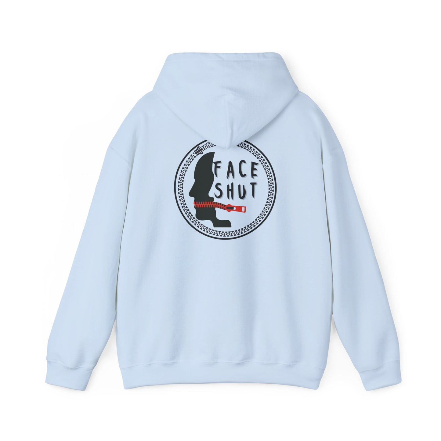 Shut Your Face Hoodie — Bold Graphic Streetwear Pullover