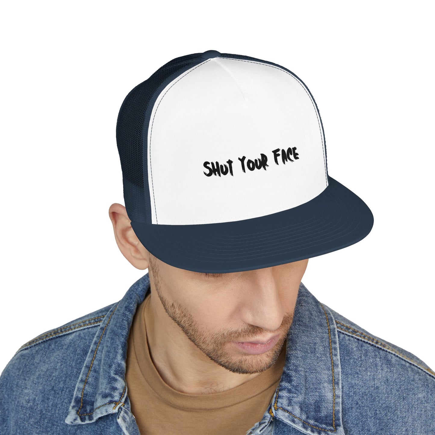 Shut Your Face – Snapback Trucker Hat