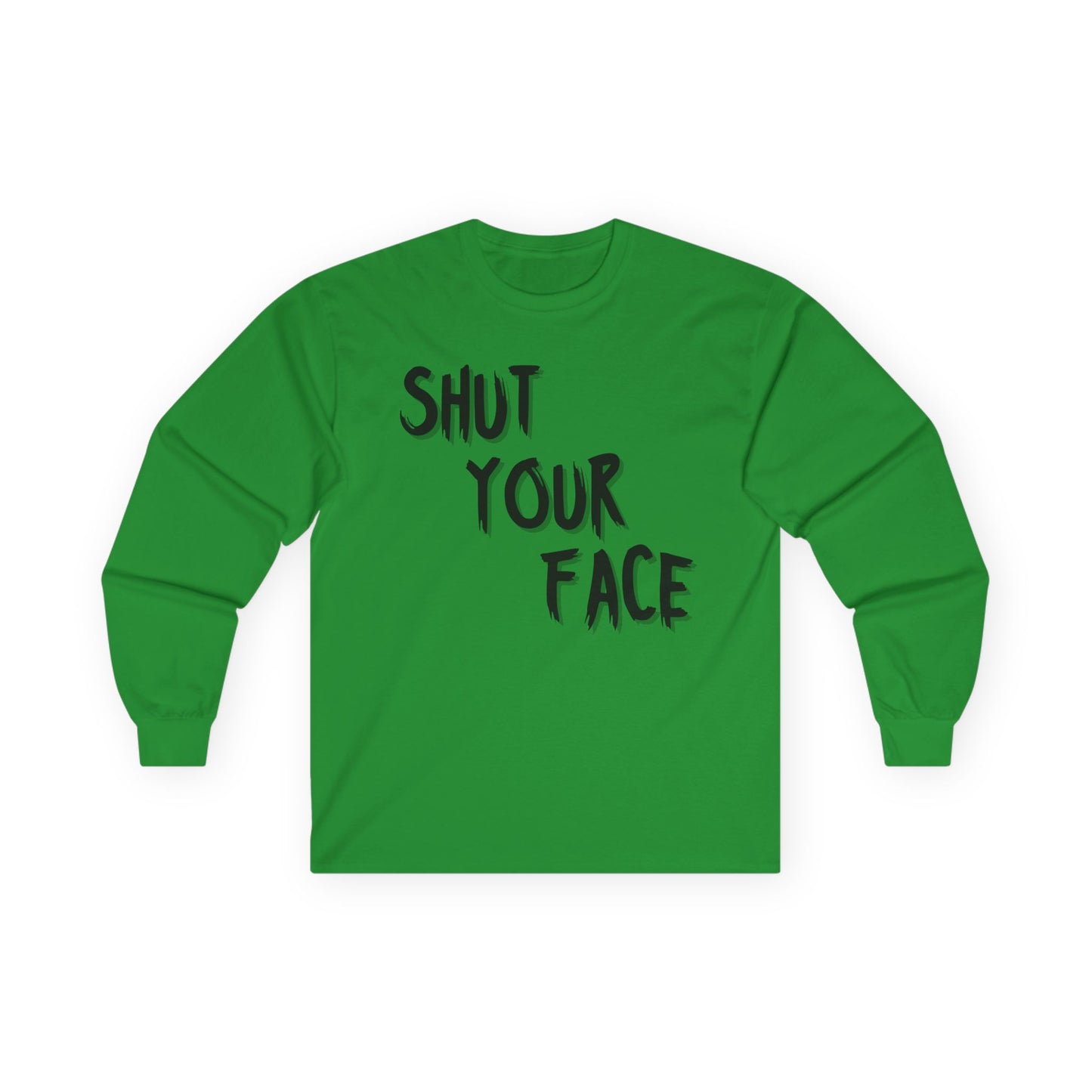Face Shut Long Sleeve Tee