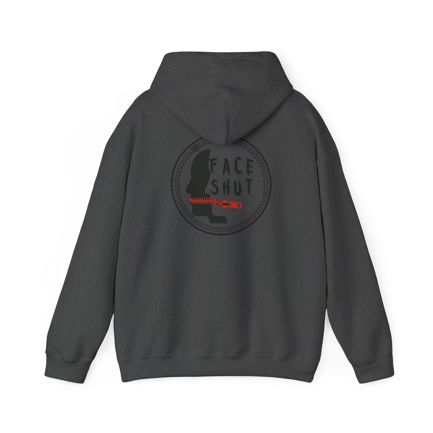 Shut Your Face Hoodie — Bold Graphic Streetwear Pullover