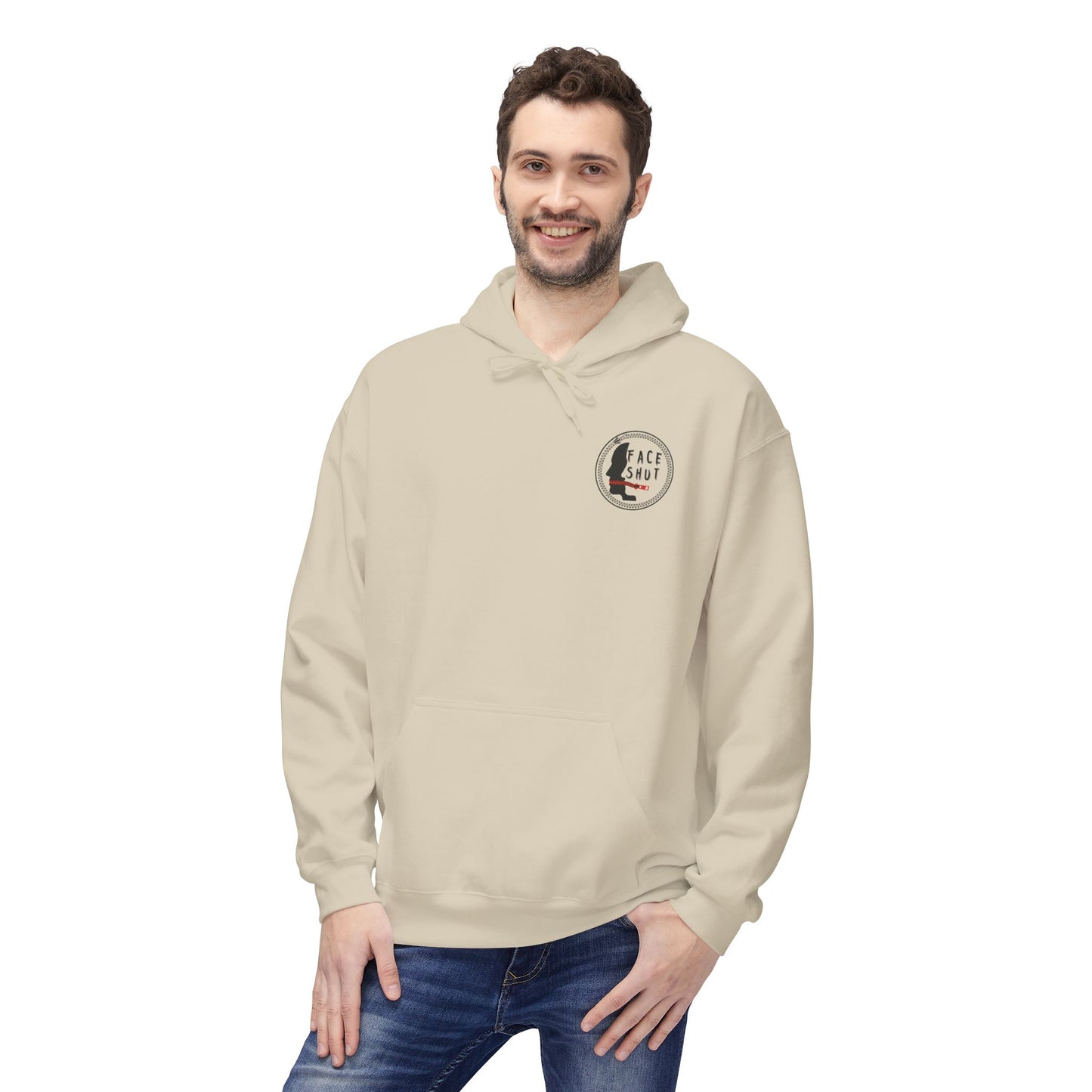Shut Your Face Hoodie — Bold Graphic Statement Pullover