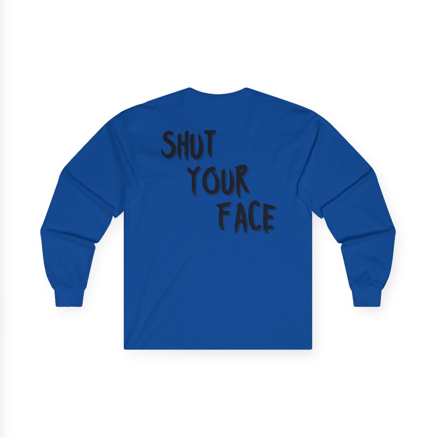 Face Shut Long Sleeve Tee