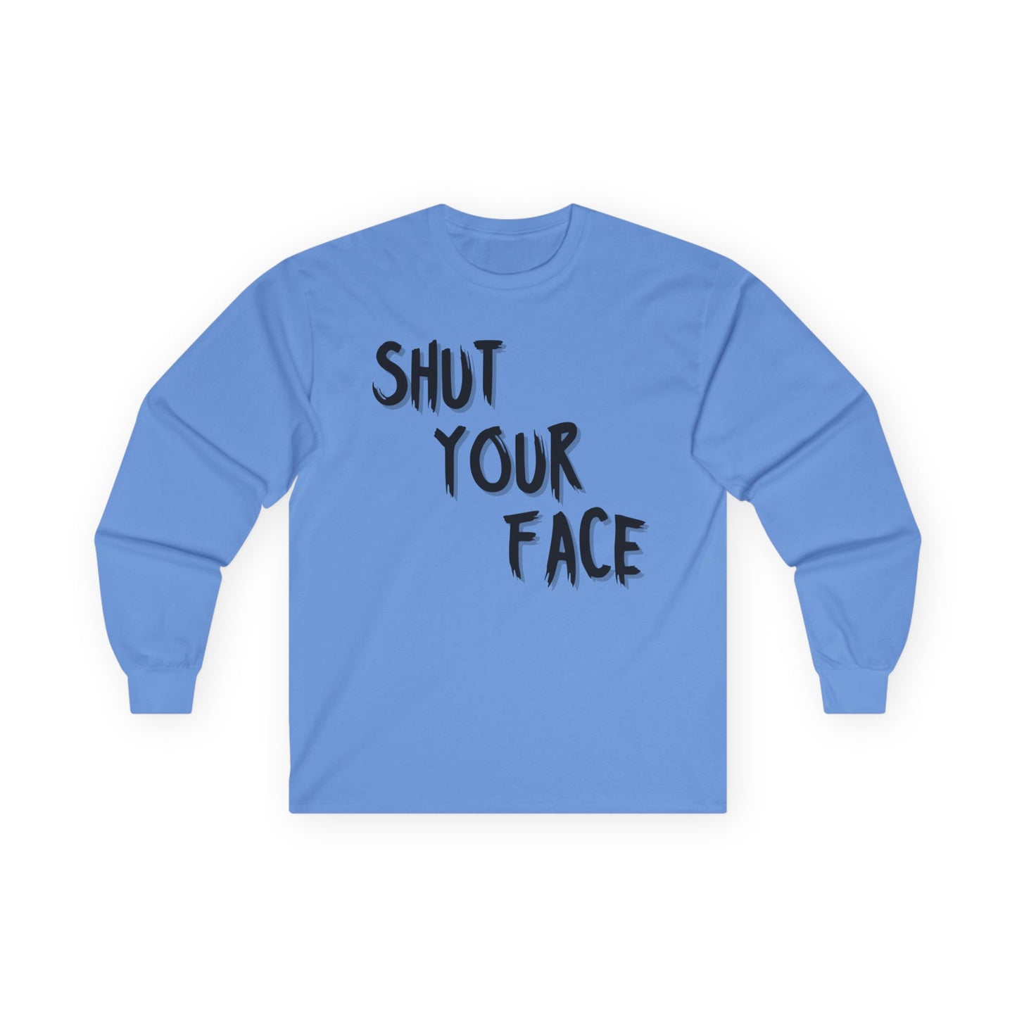 Face Shut Long Sleeve Tee