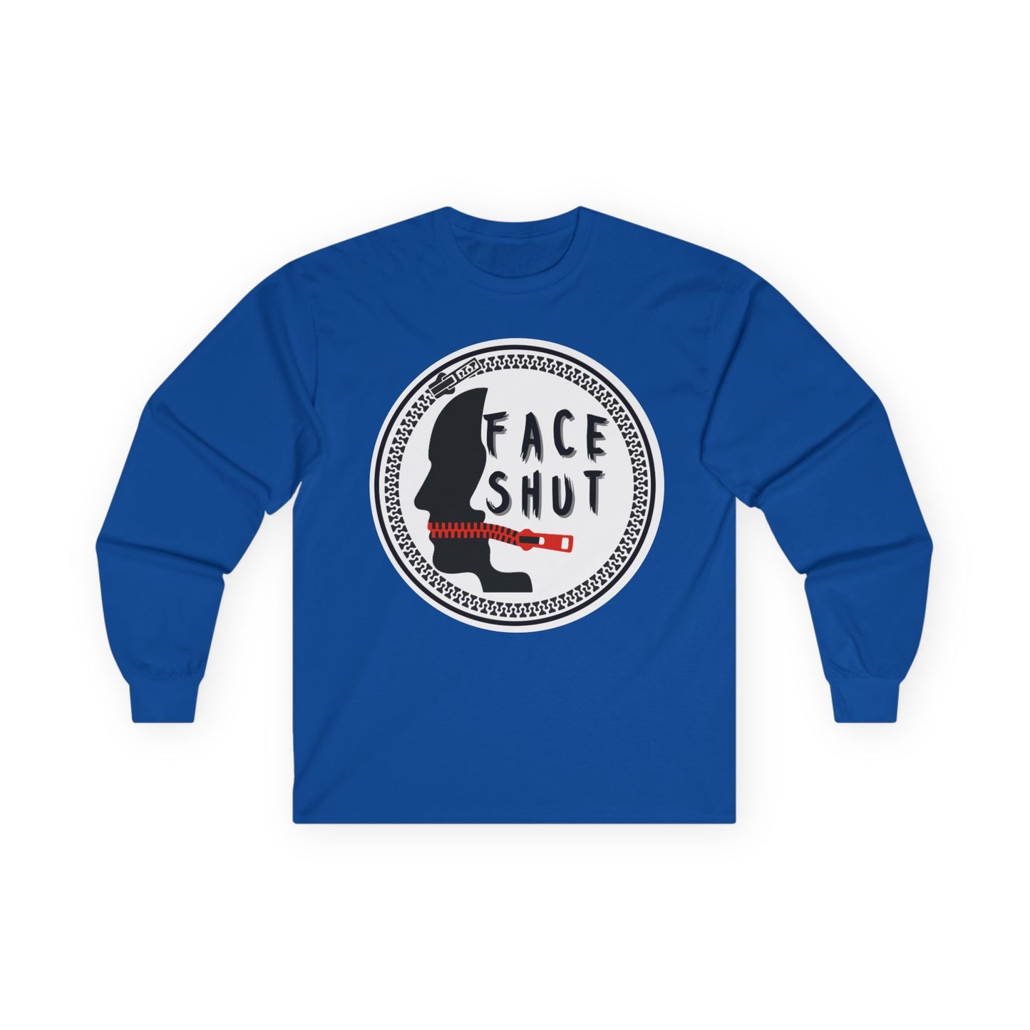Face Shut Long Sleeve Tee