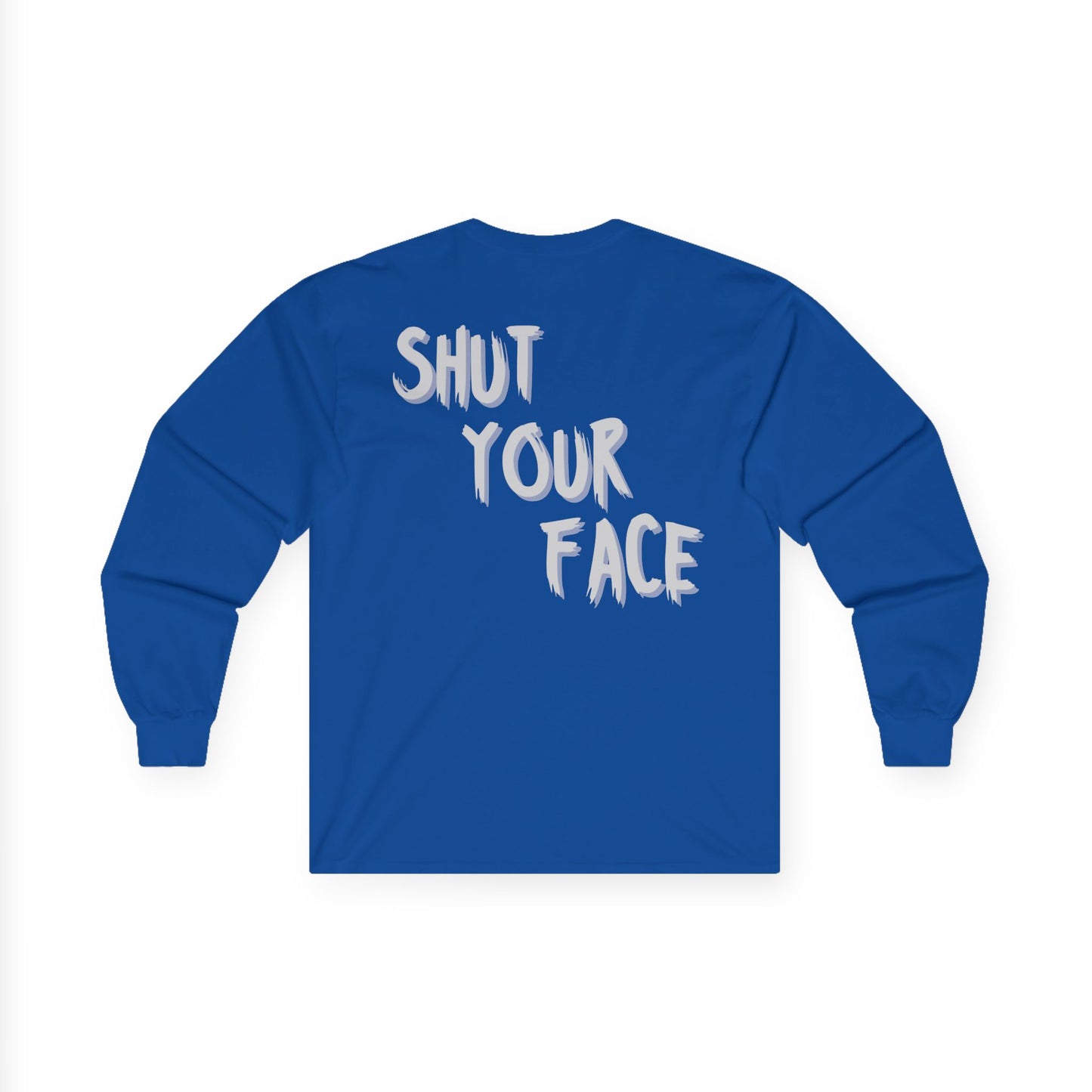 Face Shut Long Sleeve Tee