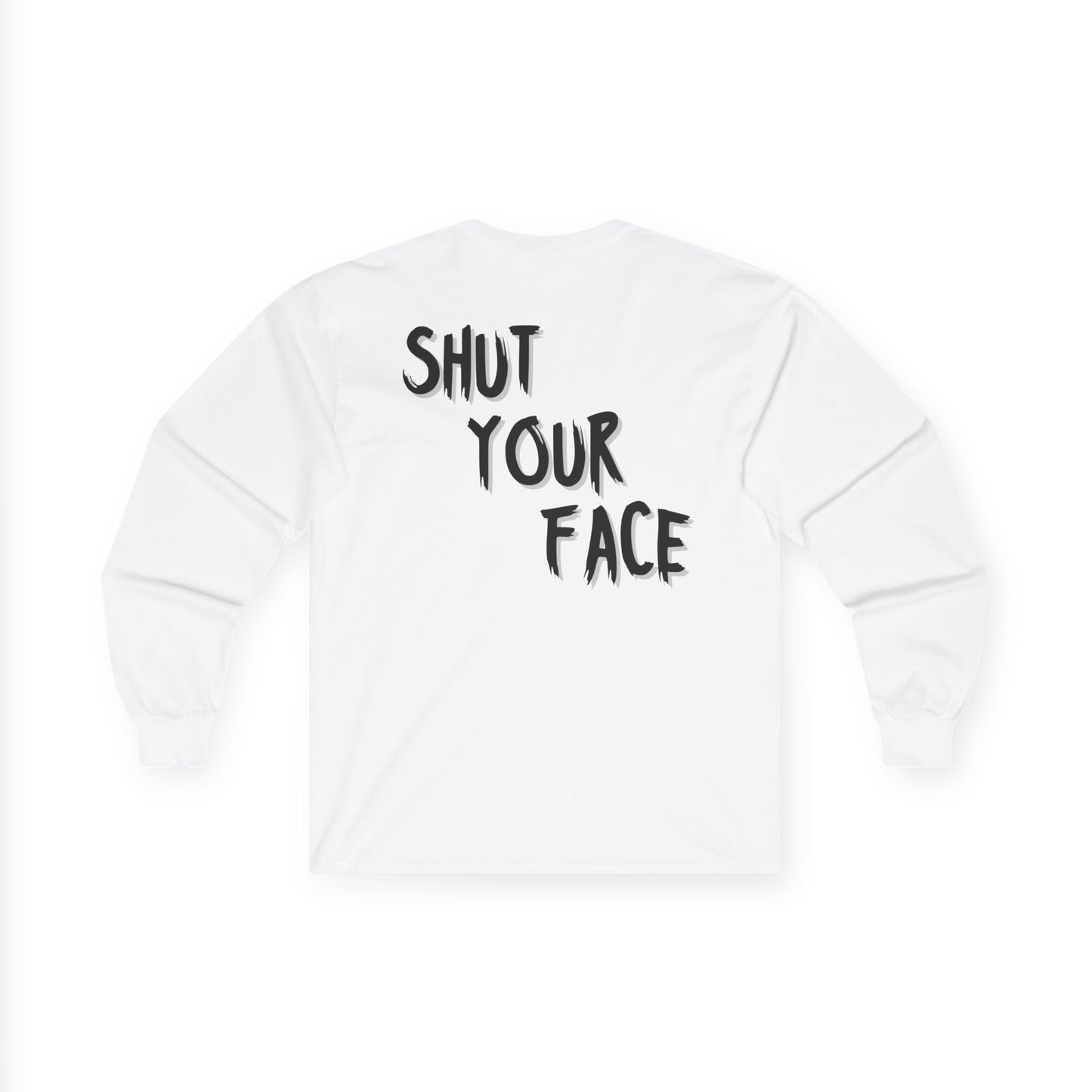 Face Shut Long Sleeve Tee