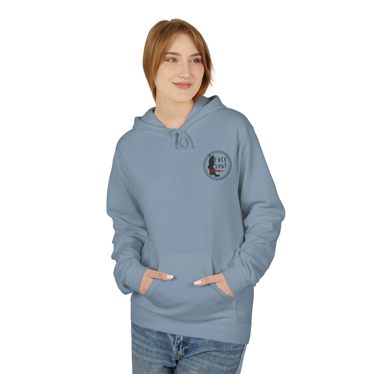 Shut Your Face Hoodie — Bold Graphic Statement Pullover