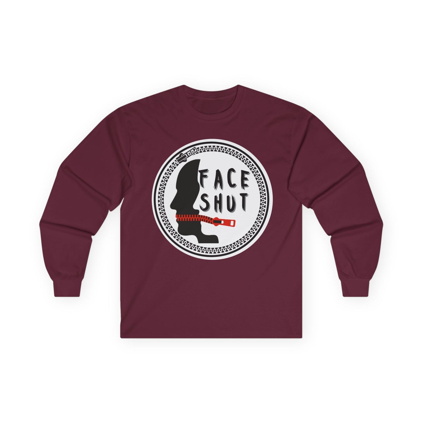 Face Shut Long Sleeve Tee