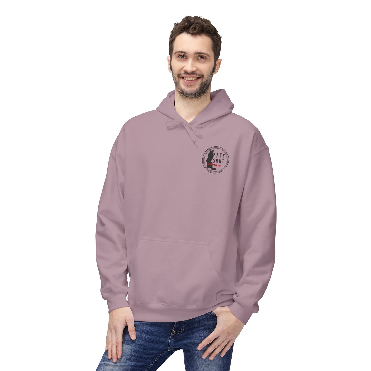 Shut Your Face Hoodie — Bold Graphic Statement Pullover