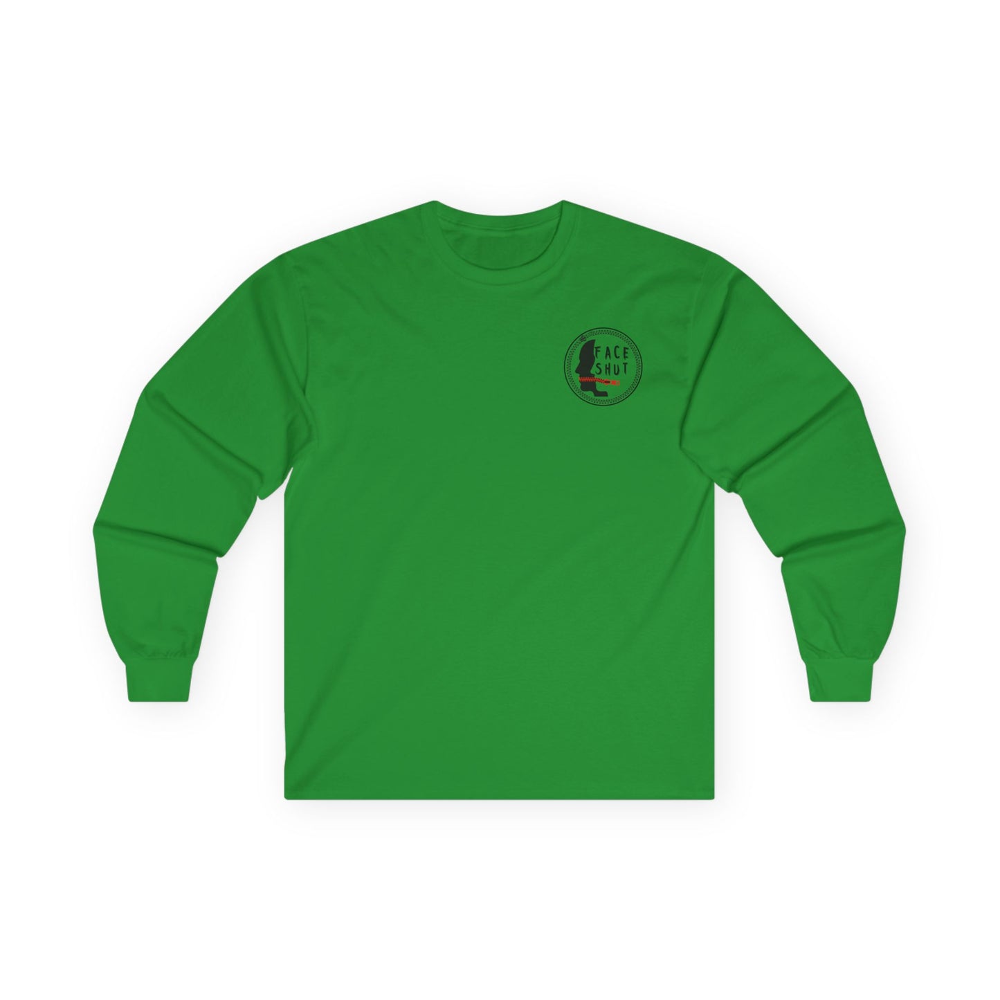 Face Shut Long Sleeve Tee