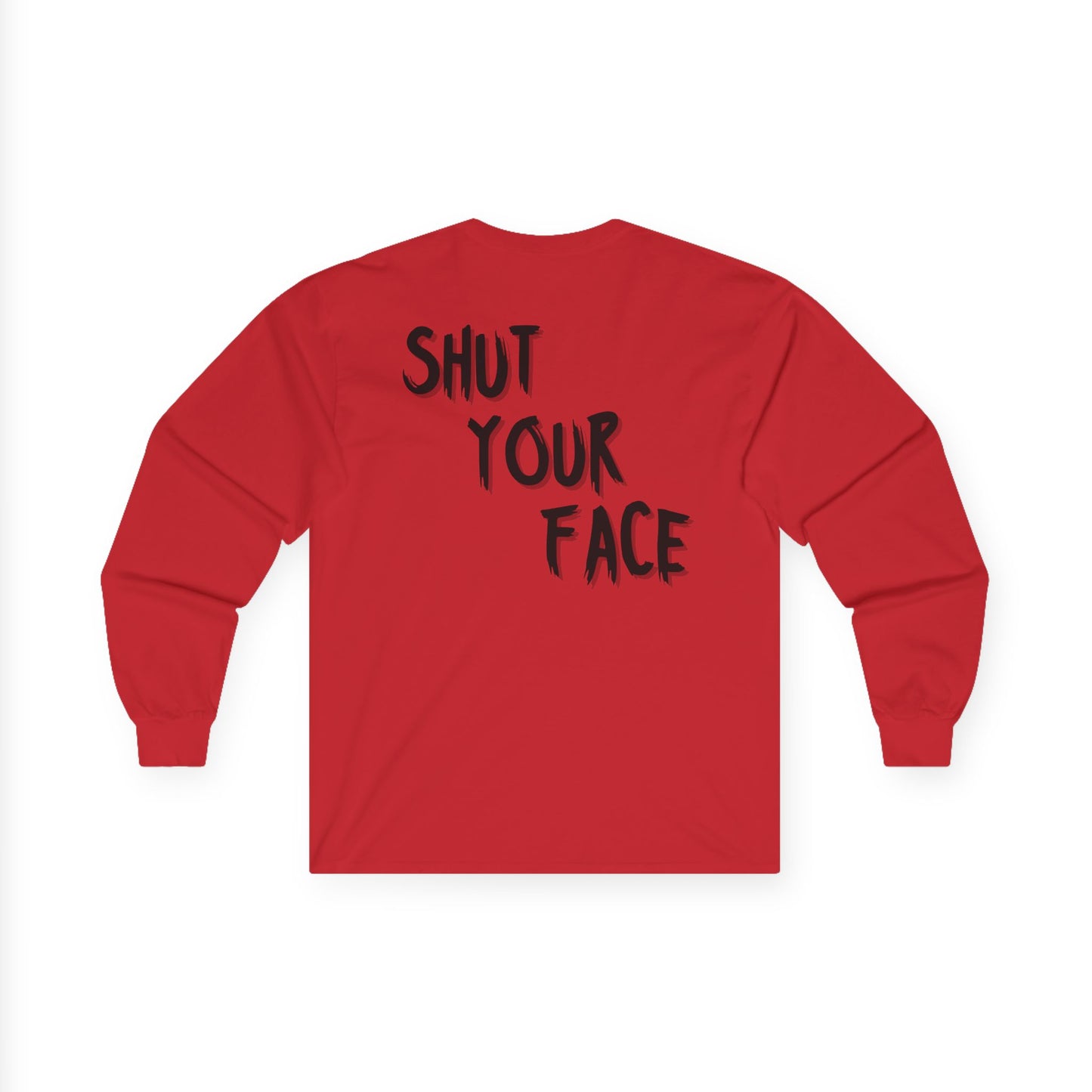 Face Shut Long Sleeve Tee
