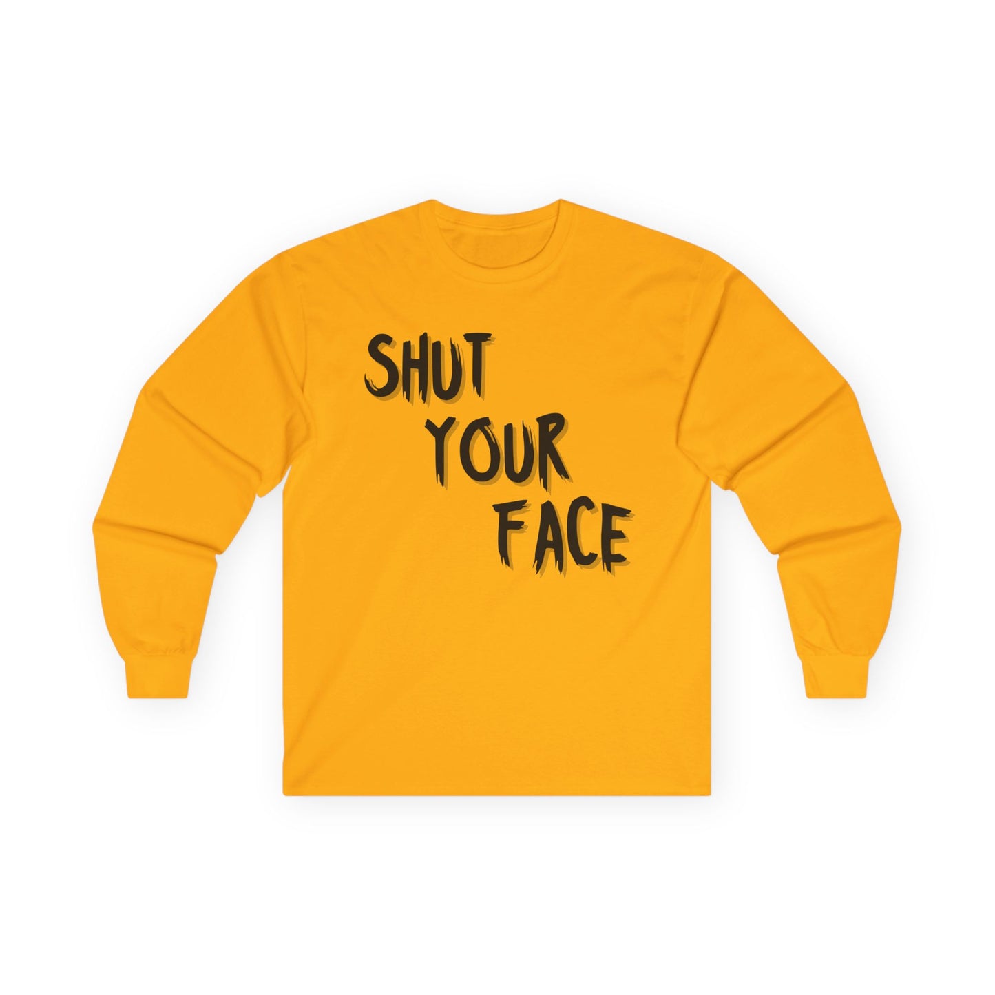 Face Shut Long Sleeve Tee