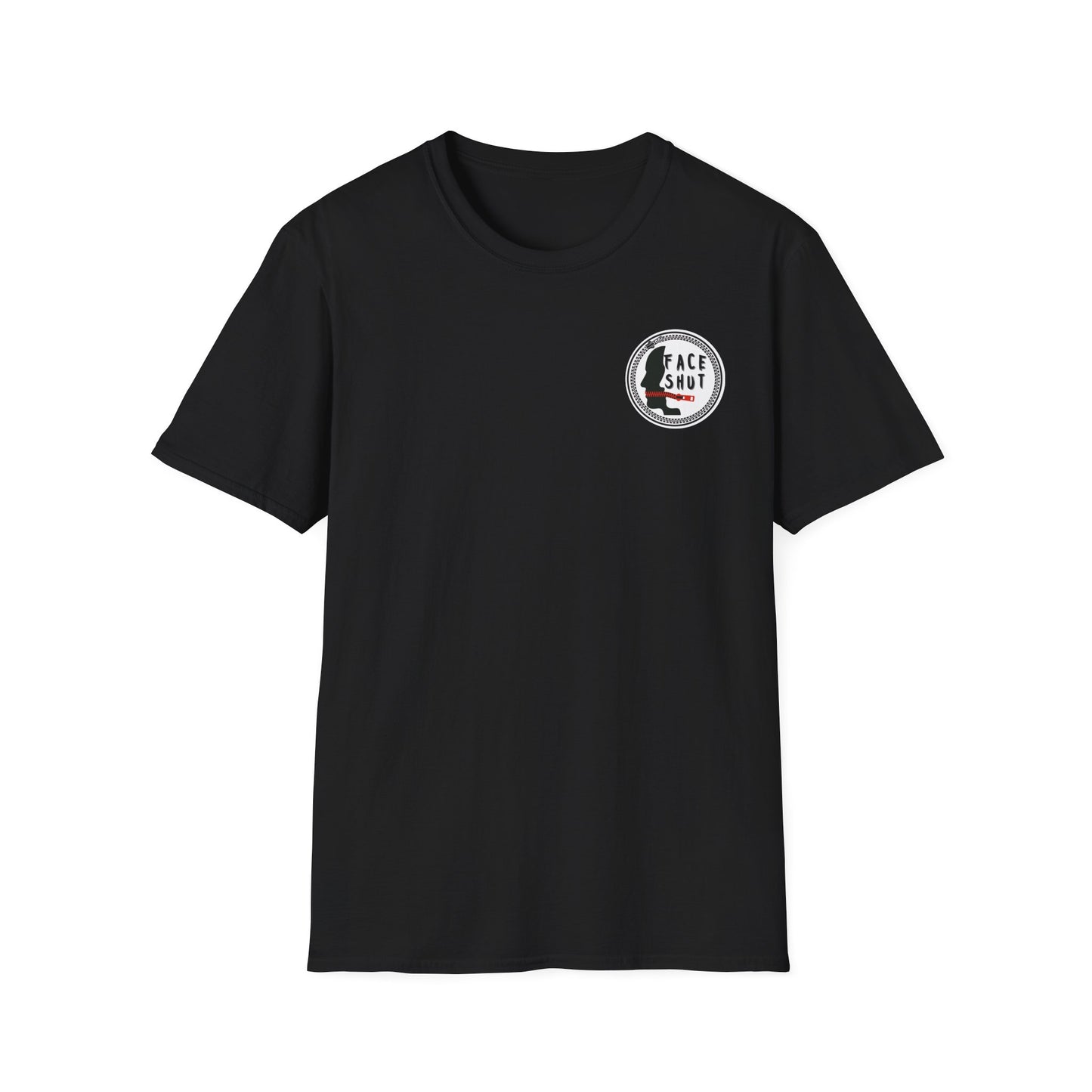Shut Your Face Practice Silence T-Shirt — Bold Graphic Statement Tee