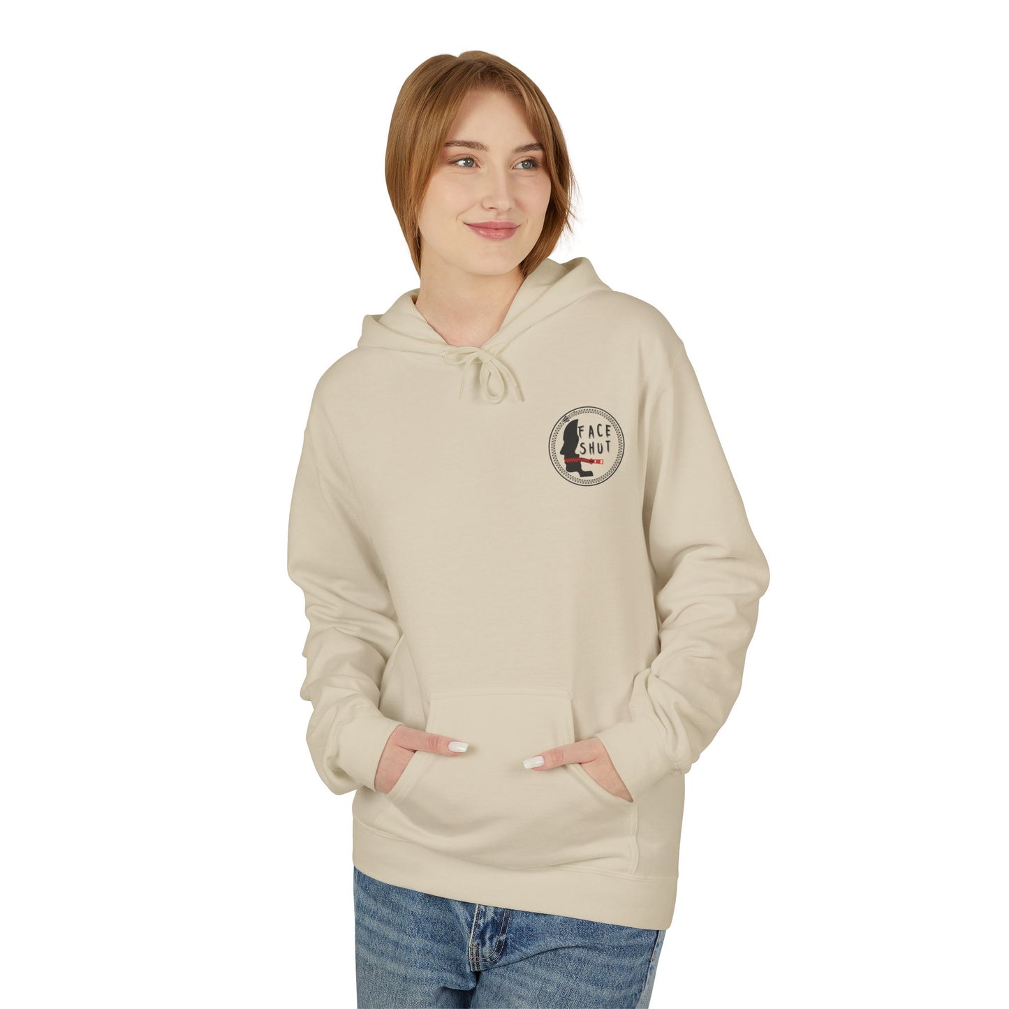 Shut Your Face Hoodie — Bold Graphic Statement Pullover