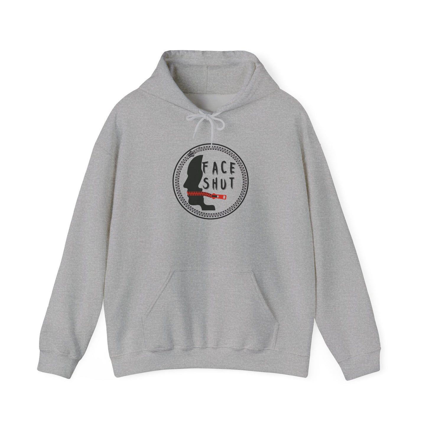 Hoodie — 'Shut Your Face' Graphic Pullover