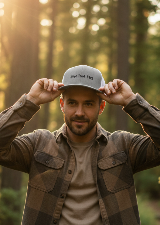 Shut Your Face – Mesh Trucker Hat