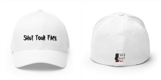 Embroidered 'Shut Your Face' Structured Cap