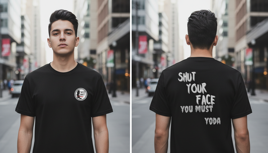 Shut Your Face Yoda Quote T-Shirt